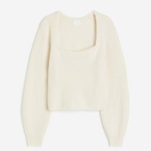 H&M Women's Soft White Sweater